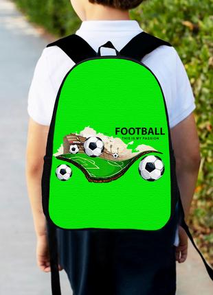 Рюкзак детский для футболиста 34х27см,городской ранец для маль...