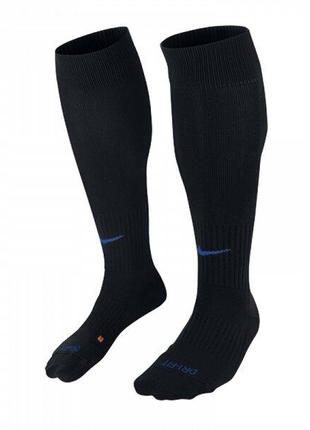 Гетры Nike Performance Classic II Socks 1-pack black/blue — SX...