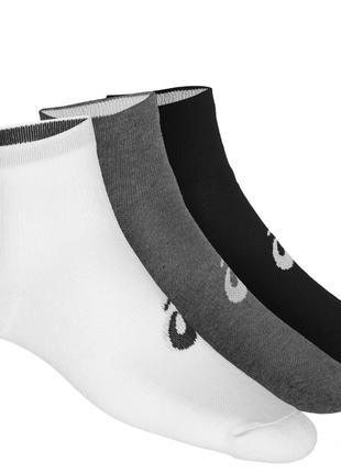 Носки Asics Quarter Sock 3-pack 35-38 white/gray/black 155205-...