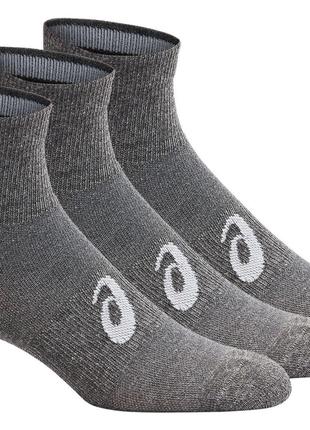 Носки Asics Quarter Sock 3-pack 35-38 gray 155205-020