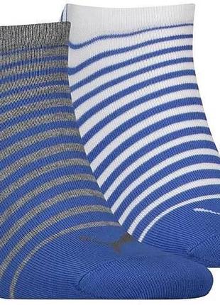 Шкарпетки Puma Unisex Sneaker 2-pack 43-46 blue/gray/white 101...