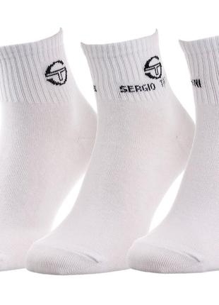 Носки Sergio Tacchini 3-pack 43-46 white 93518606-1