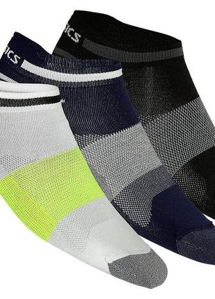 Носки Asics Lyte Sock 3-pack 35-38 white/blue/gray 123458-452