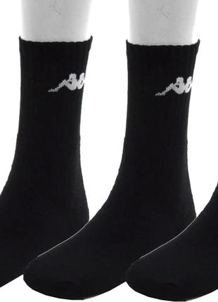 Носки Kappa Trisper Tennis Sock 3-pack 35-38 black 303WIG0-902