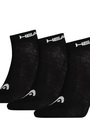 Шкарпетки Head Quarter Unisex 3-pack 35-38 black 761011001-200
