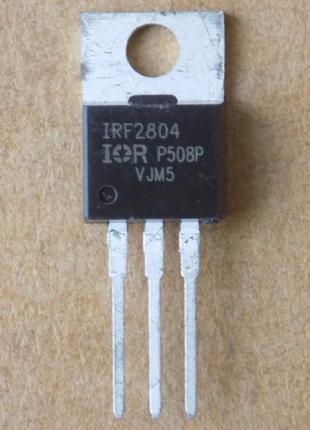 Транзистор IR IRF2804 оригінал (40V,75A),TO220