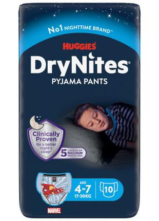 Подгузники Huggies DryNites для мальчиков 4-7 лет 10 шт (50290...
