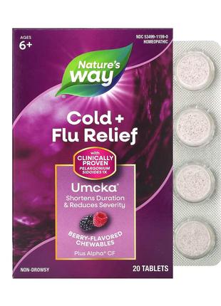 Umcka Cold & Flu Berry - 20 chew tabs (До 12.24)