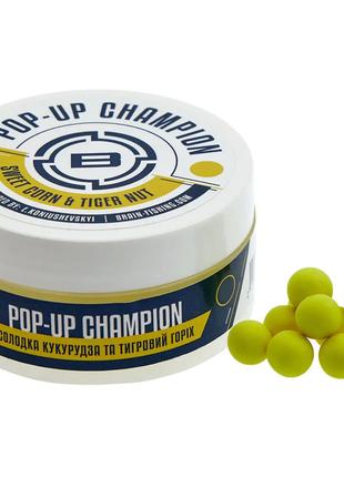 Бойлы Brain Champion Pop-Up Sweet Corn & Tiger Nut (кукуруза +...