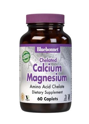 Витамины и минералы Bluebonnet Albion Chelated Calcium Magnesi...