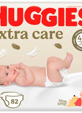 Подгузники Huggies Extra Care 2 (3-6 кг), 82 шт (5029053578088)