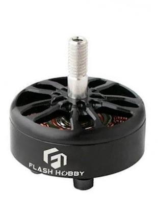FPV безколекторний двигун FlashHobby 2807 1300KV black. Потужн...