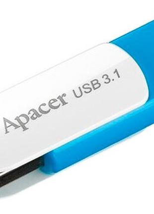 Flash Drive Apacer AH357 64GB (AP64GAH357U-1) Blue/White
