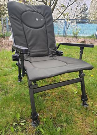 Кресло для рыбалки и отдыха M-Elektrostatyk Cuzo F5R олива