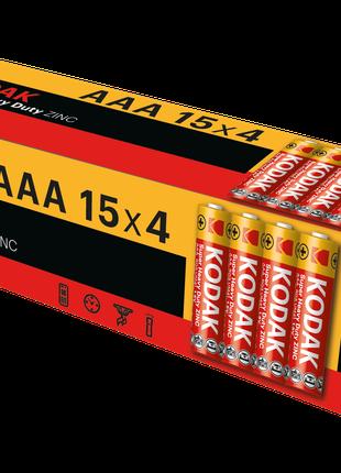 Батарейка Kodak EXTRA HEAVY DUTY R3 коробка 1x4 шт.