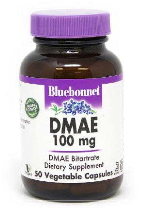 Аминокислота Bluebonnet Nutrition Диметиламиноэтанол, DMAE, 10...