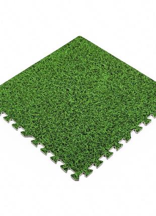 Підлога пазл - модульне підлогове покриття 600x600x10мм зелена...