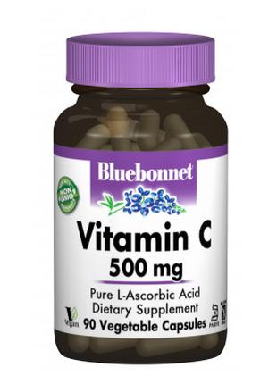 Витамин Bluebonnet Nutrition Витамин С 500мг, 90 гелевых капсу...