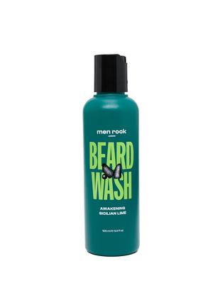 Шампунь для бороди Men Rock Beard Wash Sicilian Lime and Coffe...