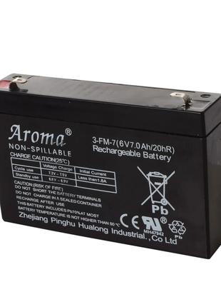 Аккумуляторная батарея универсальная Aroma 6V7Ah-BATTERY