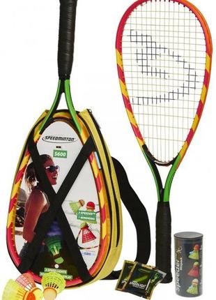 Набор Speedminton Set S600 Красный Зеленый (400065)