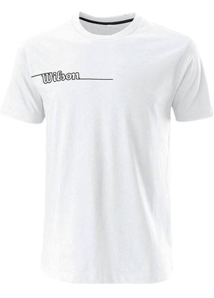 Детская футболка Wilson TEAM II TECH TEE Y Белый 152-158 (WRA7...