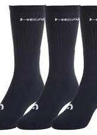 Шкарпетки Head CREW 3P UNISEX Темно-синій 39-42 (701213456-321)