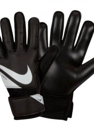 Детские Вратарские перчатки Nike NK GK MATCH JR - HO23 Черный,...