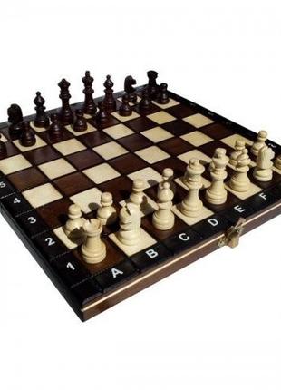 Шахматы MADON Магнитные школьные коричневый, бежевый 27х27см 140S