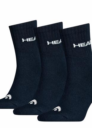 Шкарпетки Head SHORT CREW 3P UNISEX Темно-синій 39-42 (7012134...