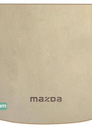 Двухслойные коврики Sotra Premium Beige для Mazda CX-7 (mkI)(б...