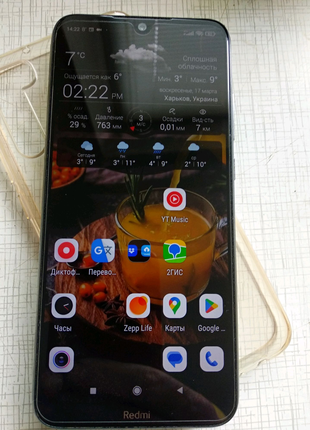 Xiaomi redmi note 8t white 4/64, идеал.