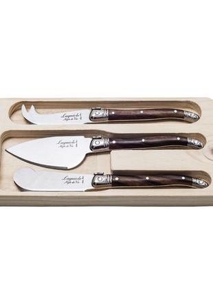 Набір із 3 ножів для сиру Style de Vie Premium Line (KaasDarkW...