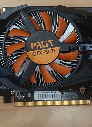 Видеокарта PCI Express 2.0 16 GeForce GTX 550 Ti 1 gb gddr 5 о...