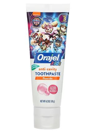 Зубная паста для детей Orajel Kids Anticavity Fluoride Toothpa...