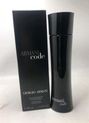 Giorgio Armani Code 100ml- завораживающий мужской парфюм