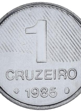 Бразилия 1 крузейро 1985 UNC