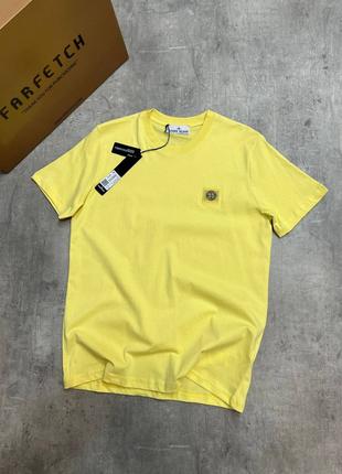 Чоловіча жовта футболка The North Face