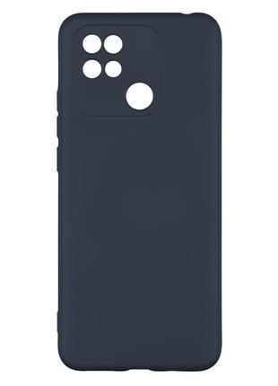 Чехол Full Case TPU+Silicone Touch для Xiaomi Redmi 10C 4G Blue