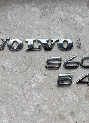 Емблема задньої кляпи VOLVO S60 B4
