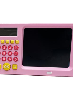 Развивающий калькулятор Bambi C0067U с планшетом для рисования