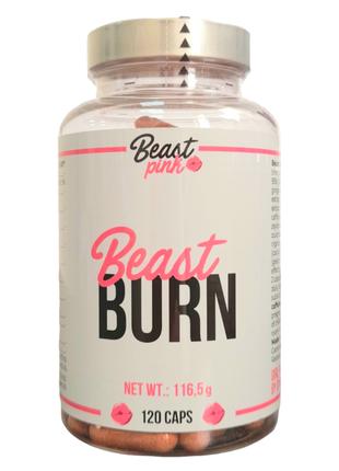 Жиросжигатель BeastPink Beast Burn для похудения 120 капсул