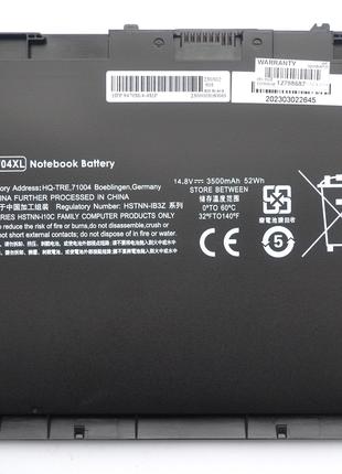 Батарея для ноутбука HP EliteBook Folio 9470m BT04XL, 52Wh (35...