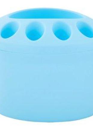 Подставка для зубных щеток сиз.голуб 124077 (18шт)