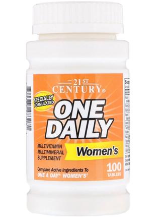 21st Century Витамины для женщин, One Daily Women's 100tab