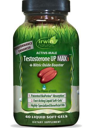Тестостероновый бустер Irwin Naturals Testosterone Up Max 3 + ...