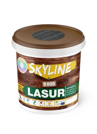 Лазурь декоративно-защитная для обработки дерева LASUR Wood Sk...