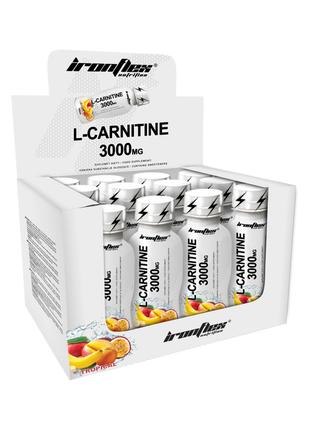L-карнітин IronFlex L-Carnitine 3000mg 12x100ml (Tropical)