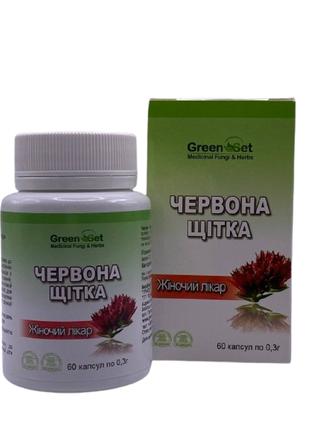 Красная щетка фитогормон для мужчин и женщин 60 капсул Green Set