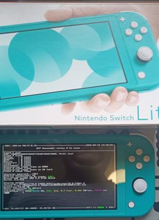 Nintendo Switch Lite 128GB turquoise (зелена) (прошита)